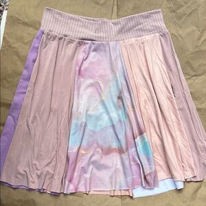 Colorful Pleated Skirt